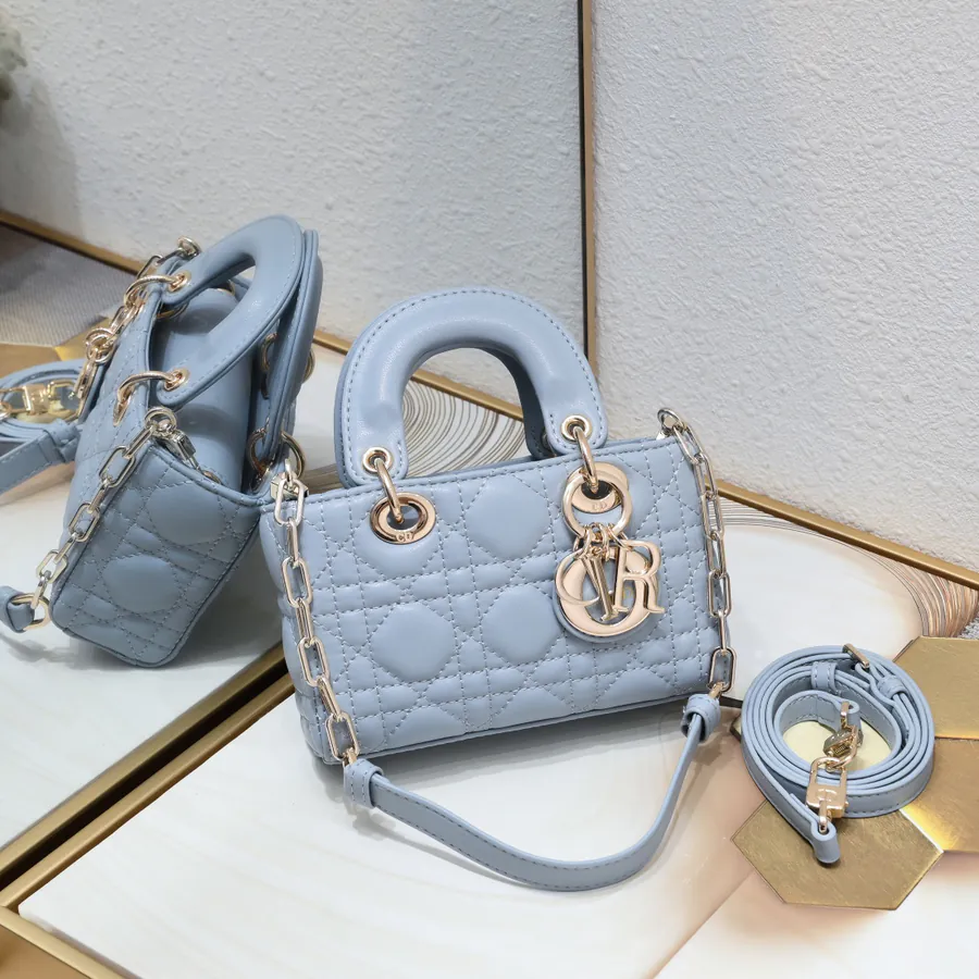 D Joy Mini Bag in Genuine Leather