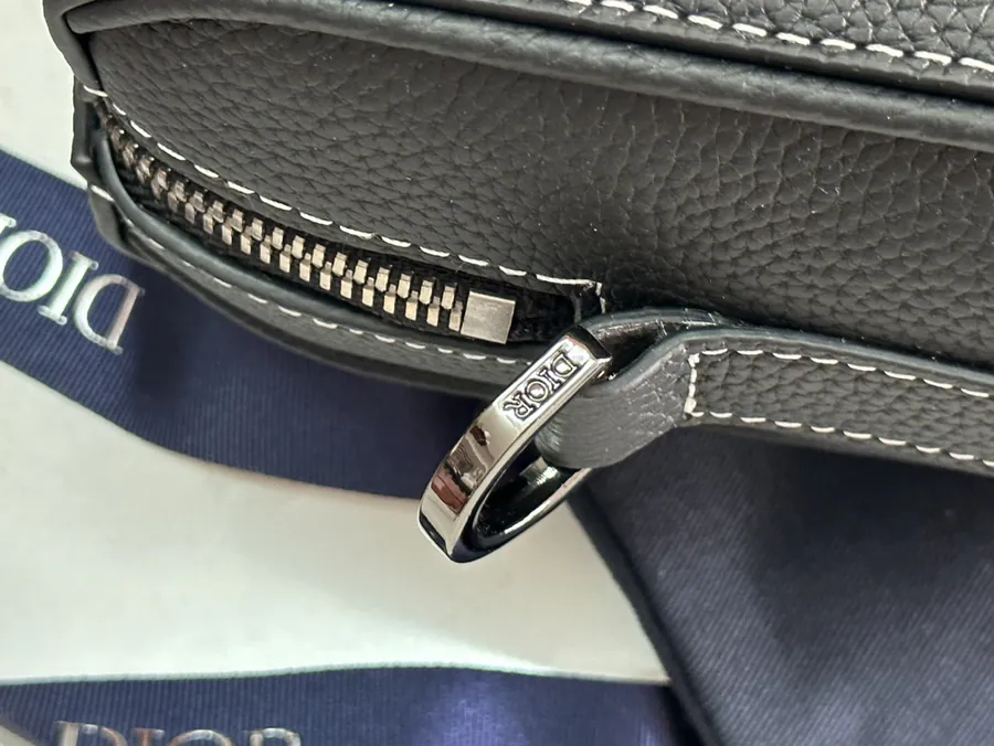 Lingot Series Briefcase Premium Original, Grained Calfskin & Smooth Leather