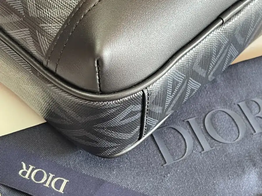 Hit the Road Messenger Bag Marc Bohan Diamond Pattern