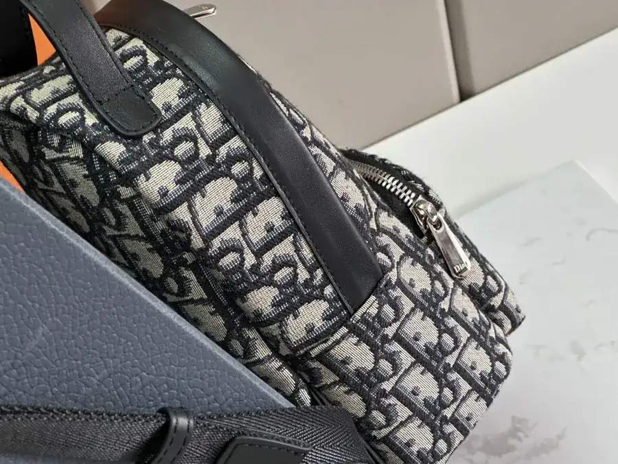 Mini Backpack with Dior Logo Rider