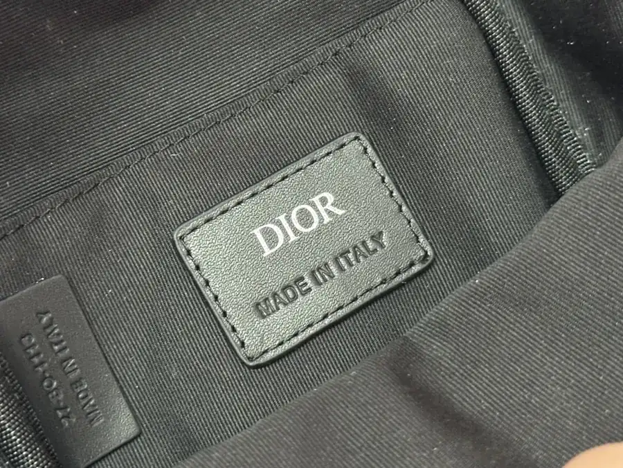 Mini Backpack with Dior Logo Rider