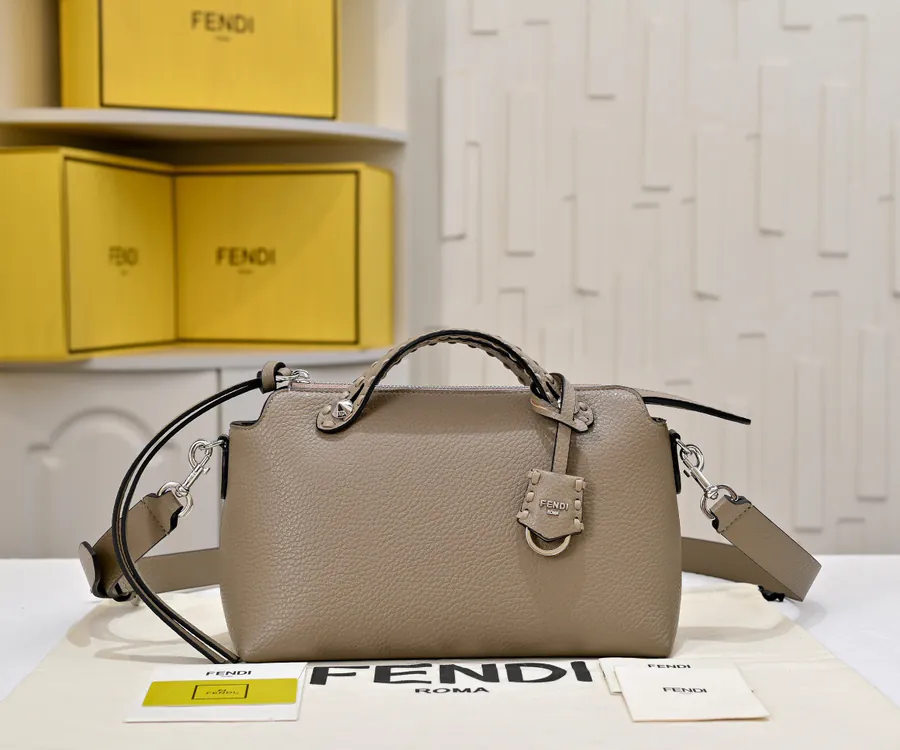 FENDI New Boston Tote with Handle and Strap