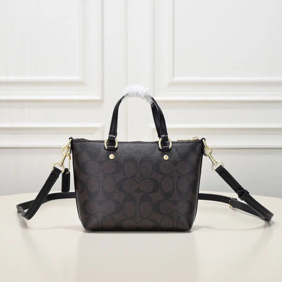 COACH Mini Gallery Tote Bag with Adjustable Strap