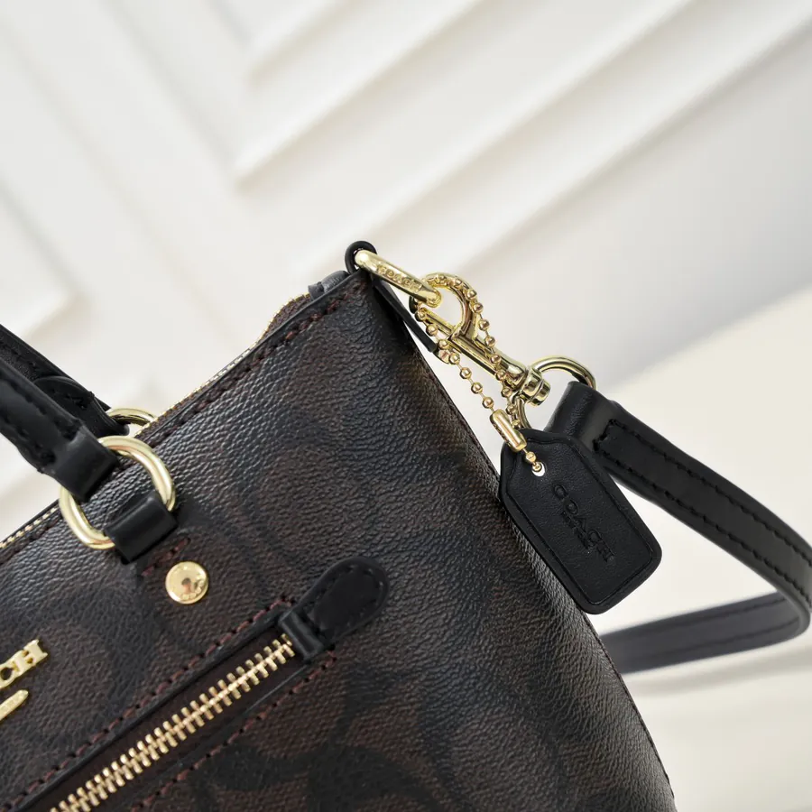 COACH Mini Gallery Tote Bag with Adjustable Strap