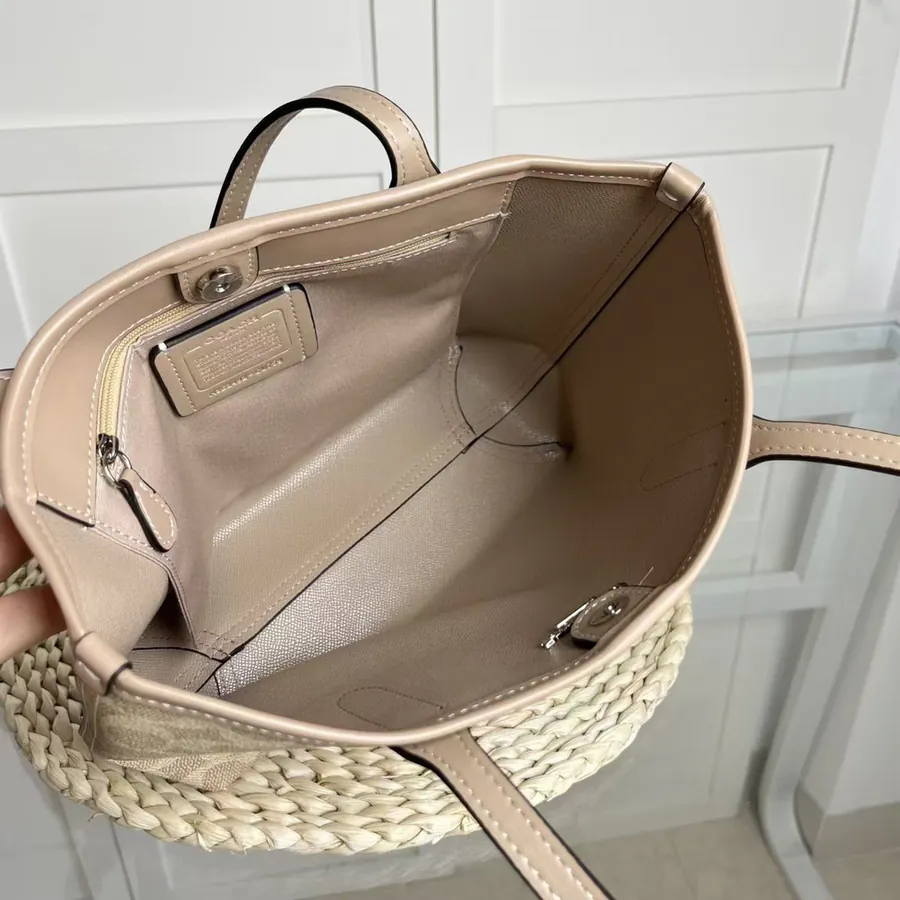 Coach New Mini Double Face Tote Bag City