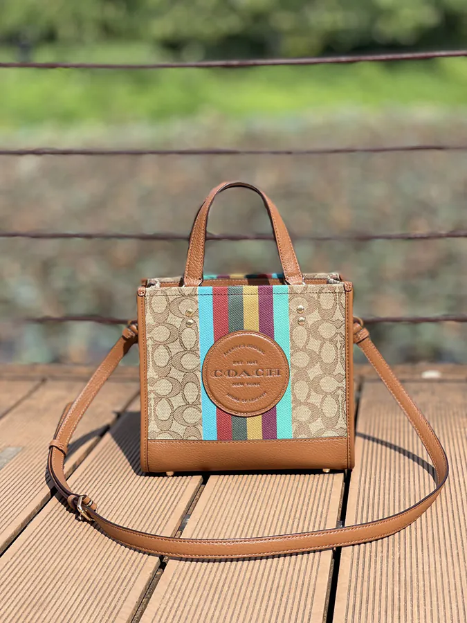 Coach Dempsey Bucket Tote in Two Colors