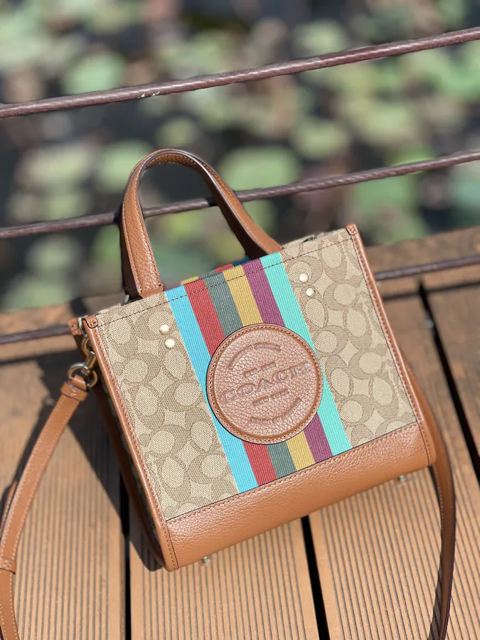 Coach Dempsey Bucket Tote in Two Colors