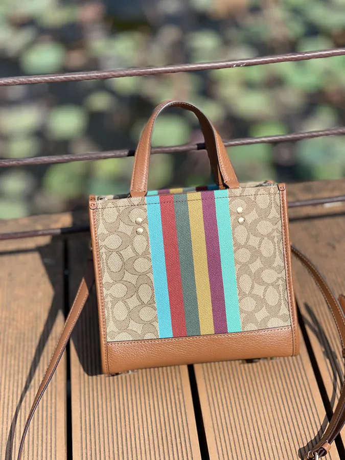 Coach Dempsey Bucket Tote in Two Colors