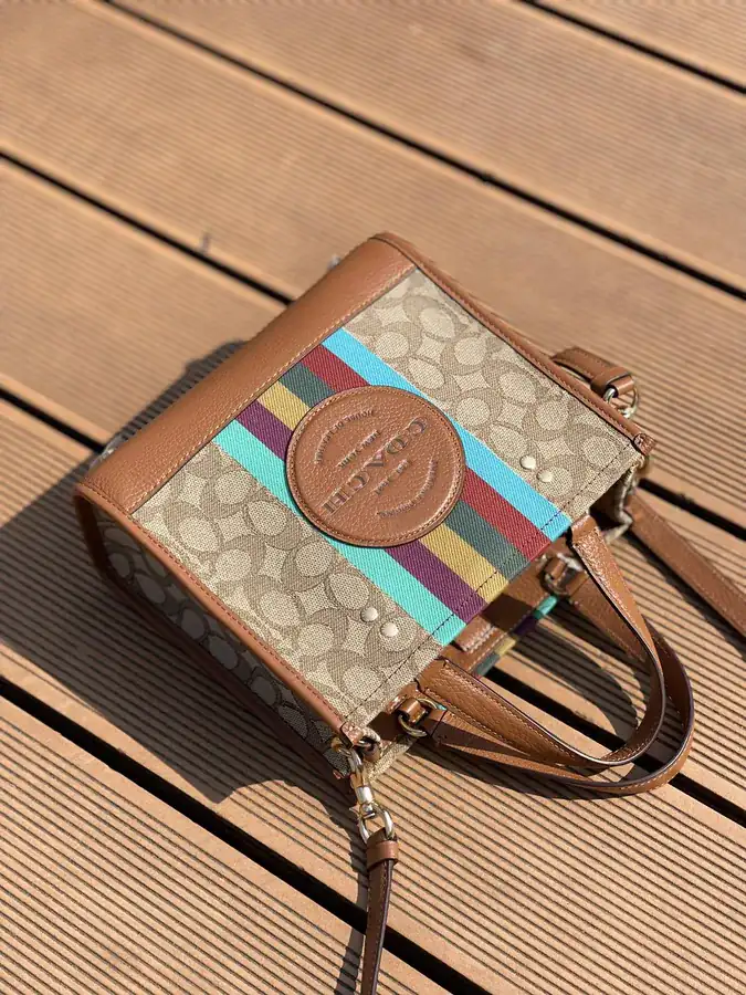 Coach Dempsey Bucket Tote in Two Colors
