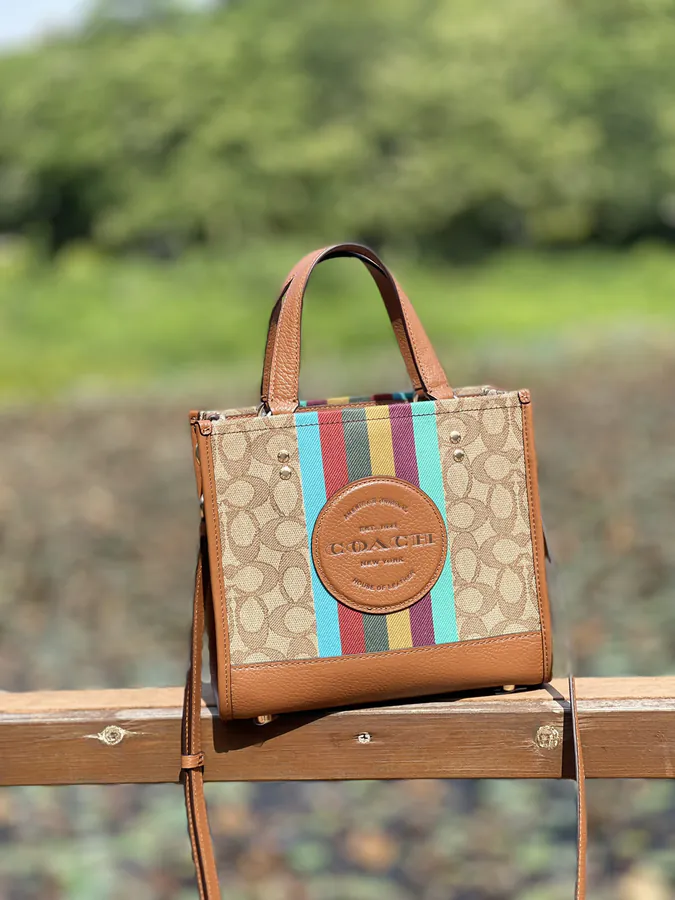 Coach Dempsey Bucket Tote in Two Colors