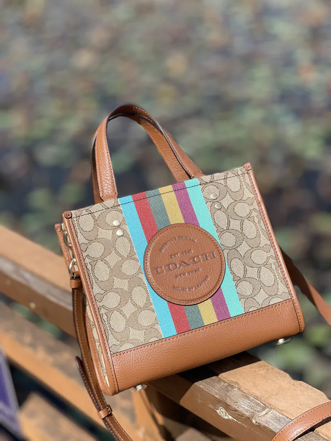 Coach Dempsey Bucket Tote in Two Colors