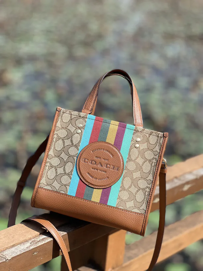 Coach Dempsey Bucket Tote in Two Colors