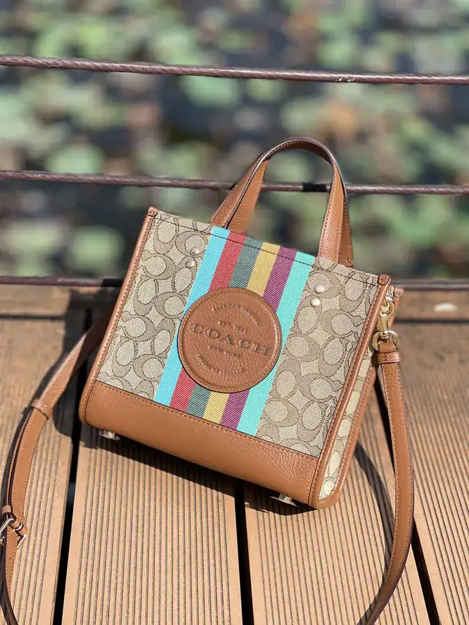 Coach Dempsey Bucket Tote in Two Colors