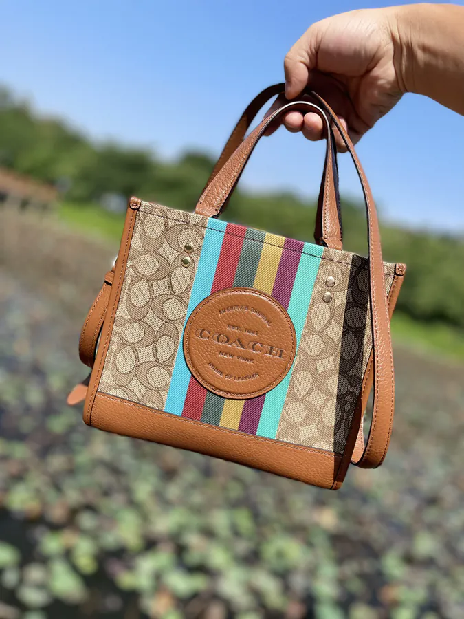 Coach Dempsey Bucket Tote in Two Colors