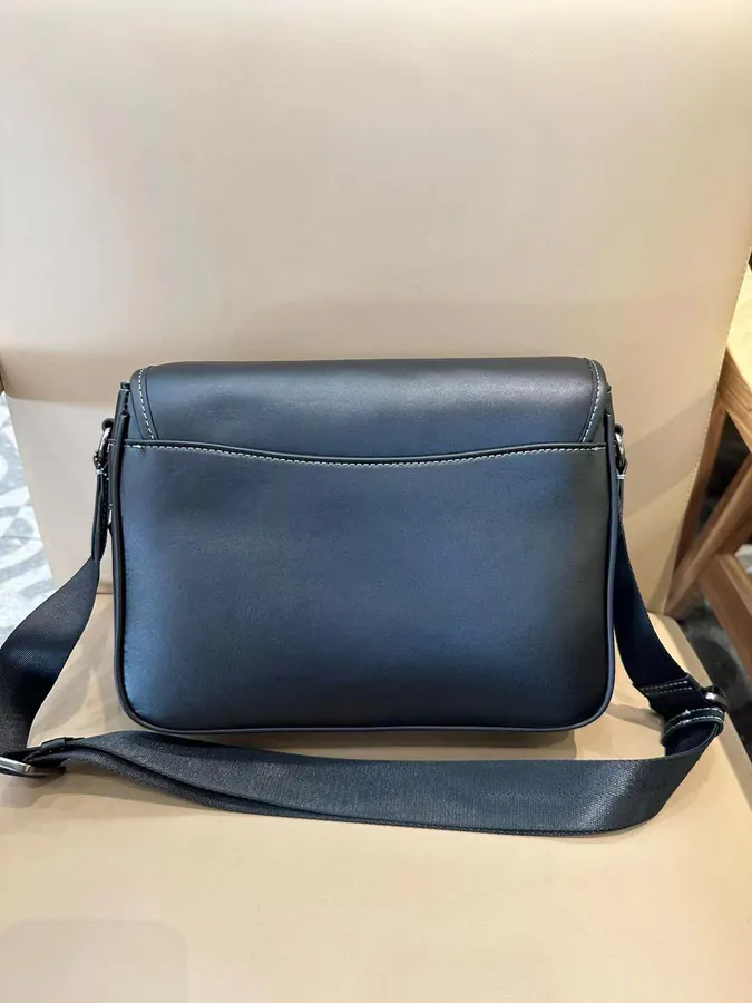 COACH RACER Messenger Bag Classic Monogram Canvas