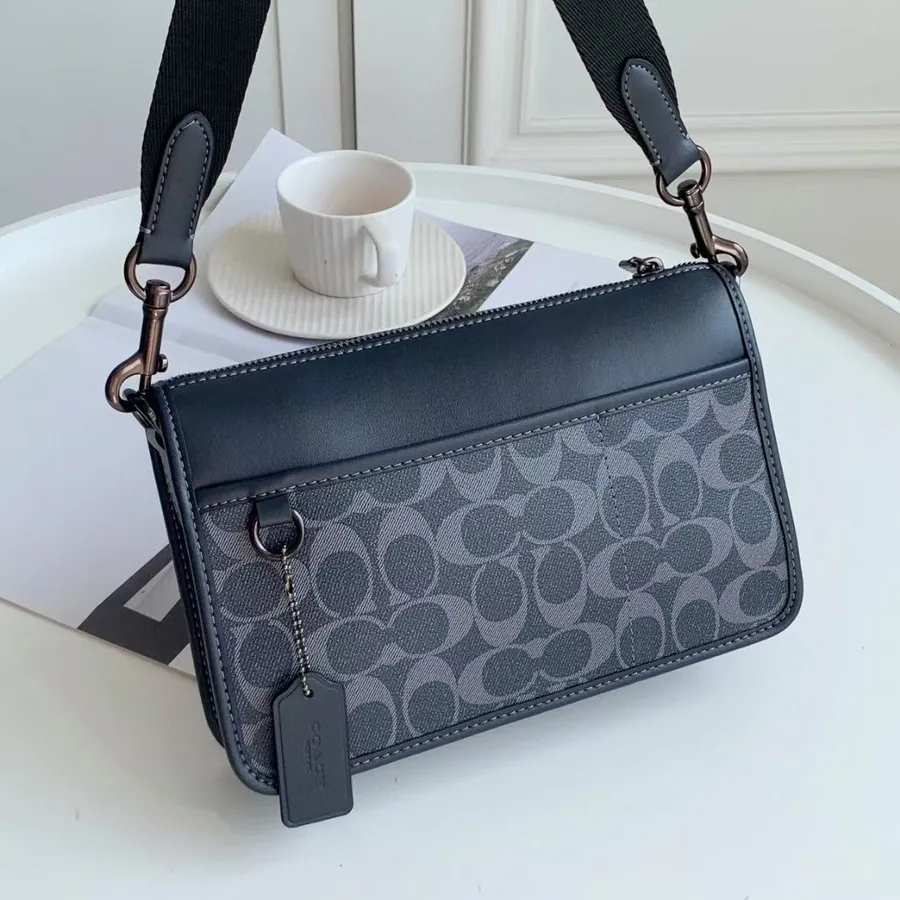 Coach Men's Heritage Series Multi Functional Small Bag