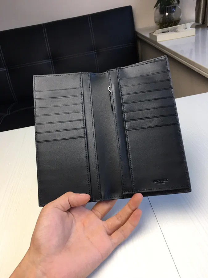 Coach Men's Folded Wallet with Embossed Design