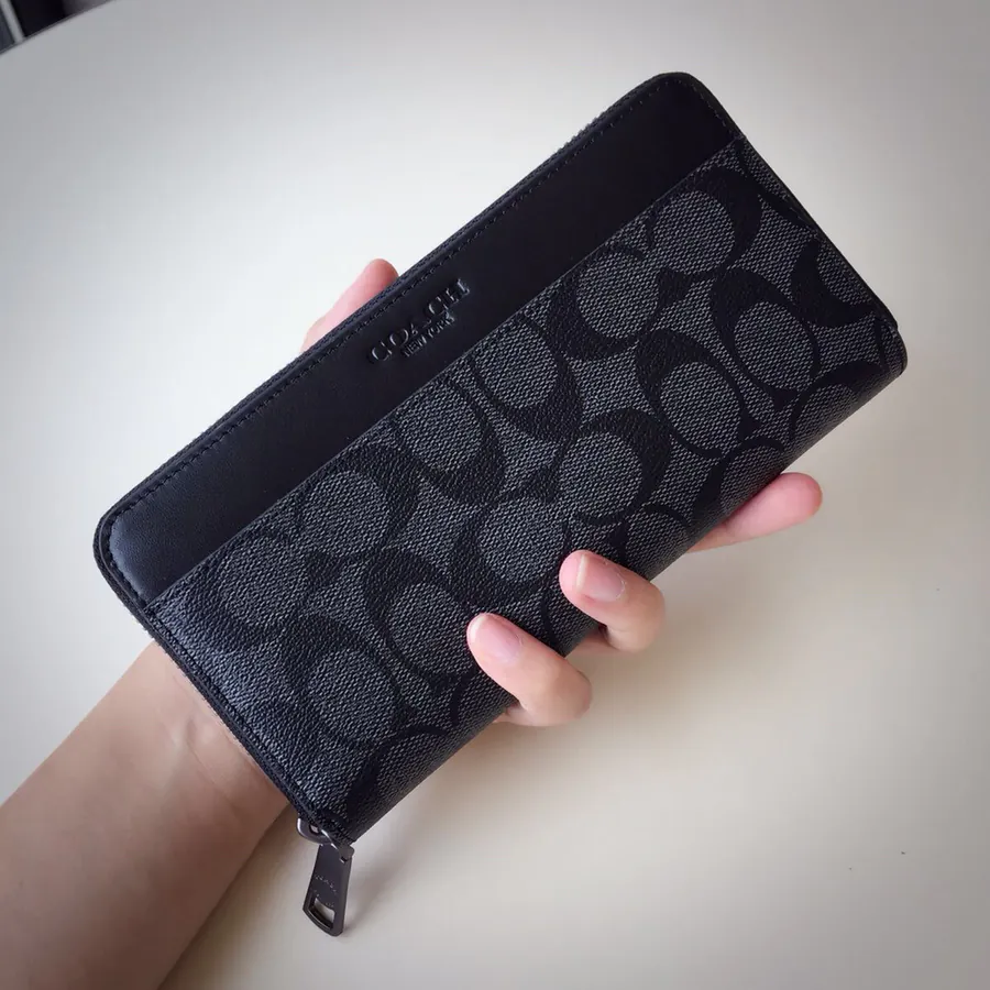 Coach Men's Long Zip Wallet