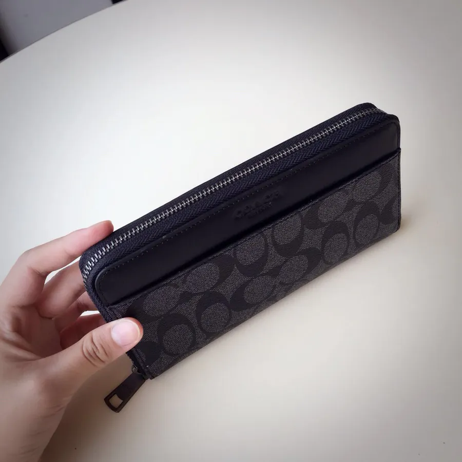 Coach Men's Long Zip Wallet