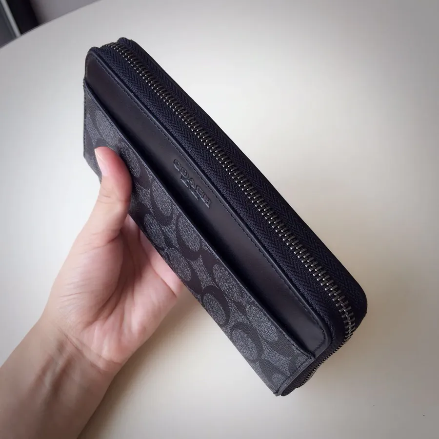 Coach Men's Long Zip Wallet