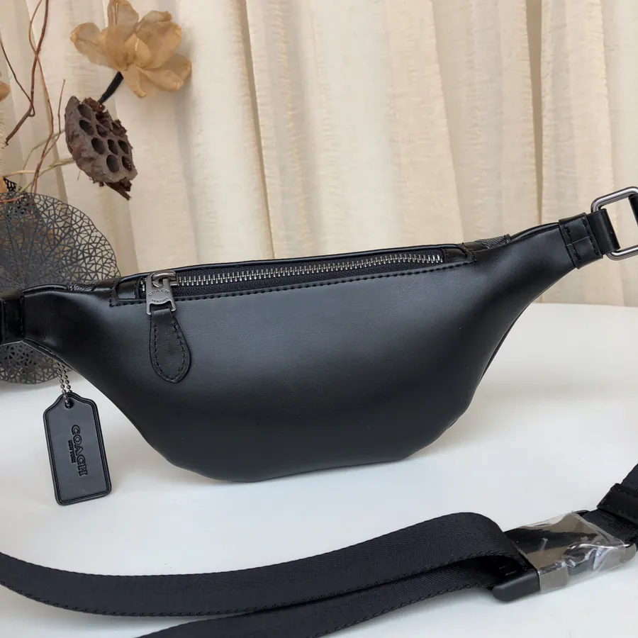 Coach Men's Mini Waist Bag, Versatile as a Chest Bag