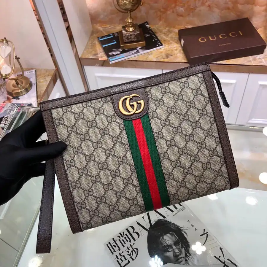 G Family Original New Men's Leather Handbag