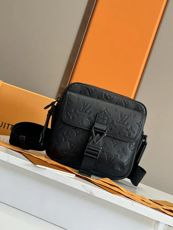 LV Getaway Post Bag with Monogram Shadow Leather