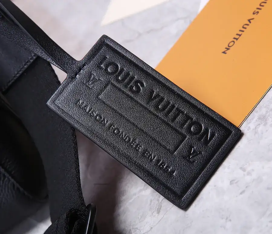 AEROGRAM Black Mail Bag with Minimalist Design