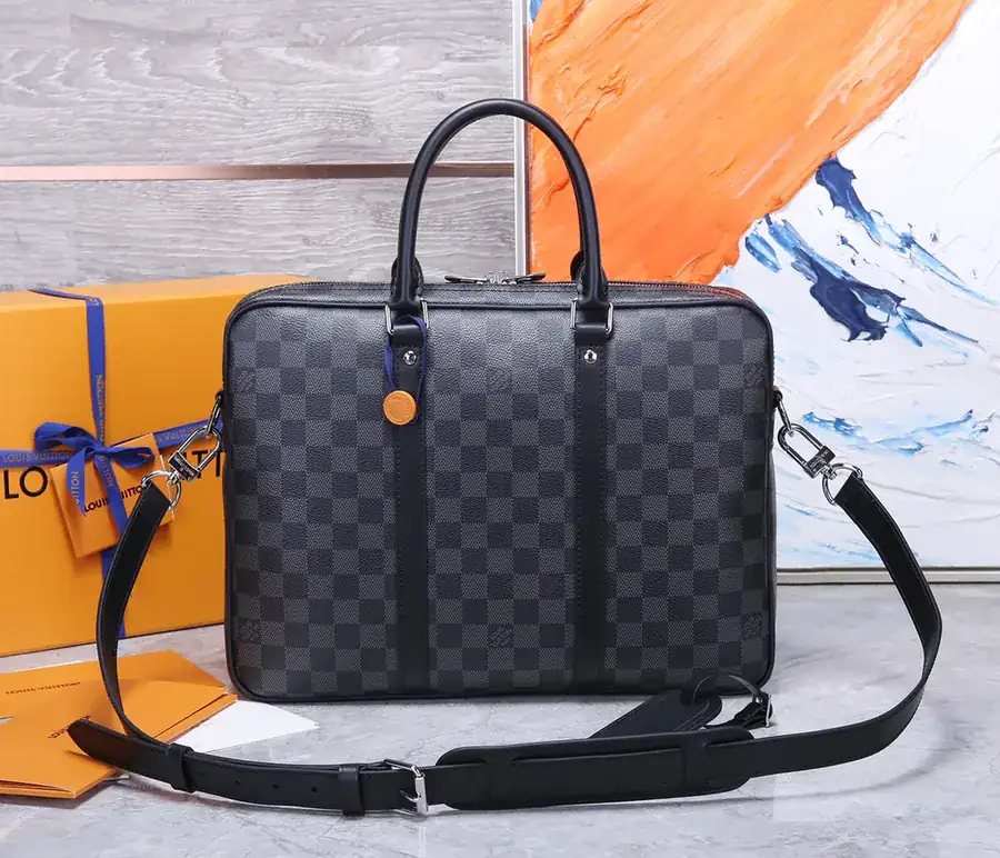 M41478 Damier Graphite Porte Documents Voyage