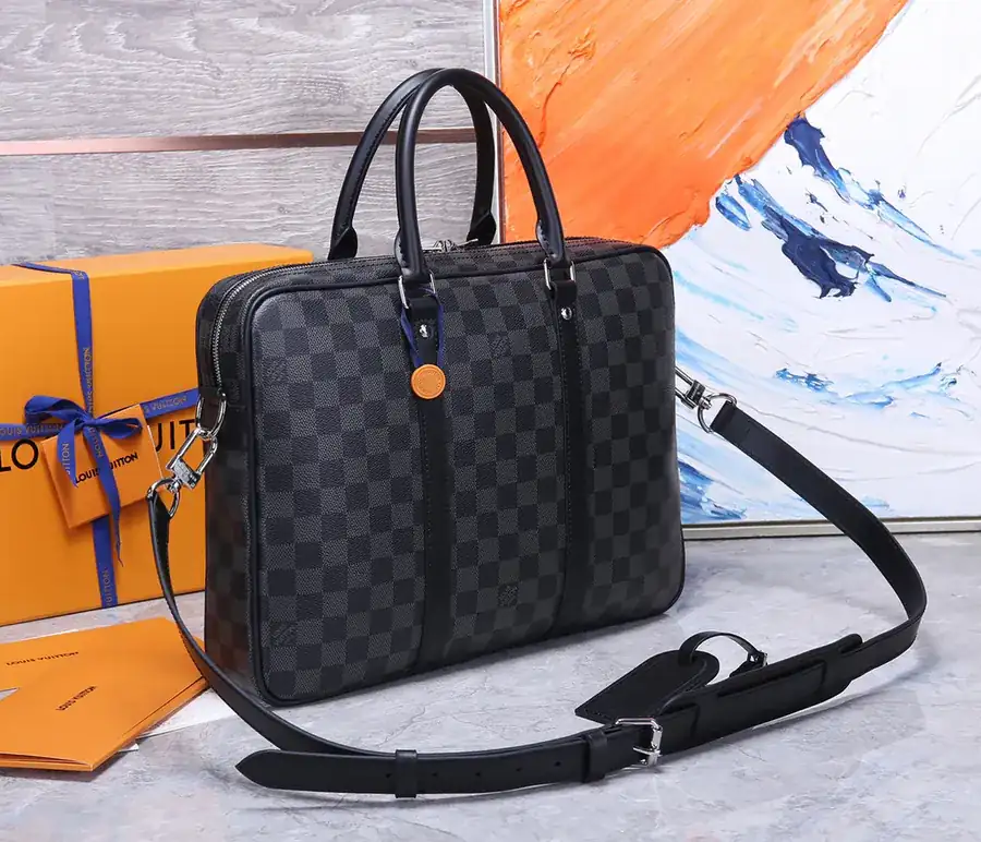 M41478 Damier Graphite Porte Documents Voyage