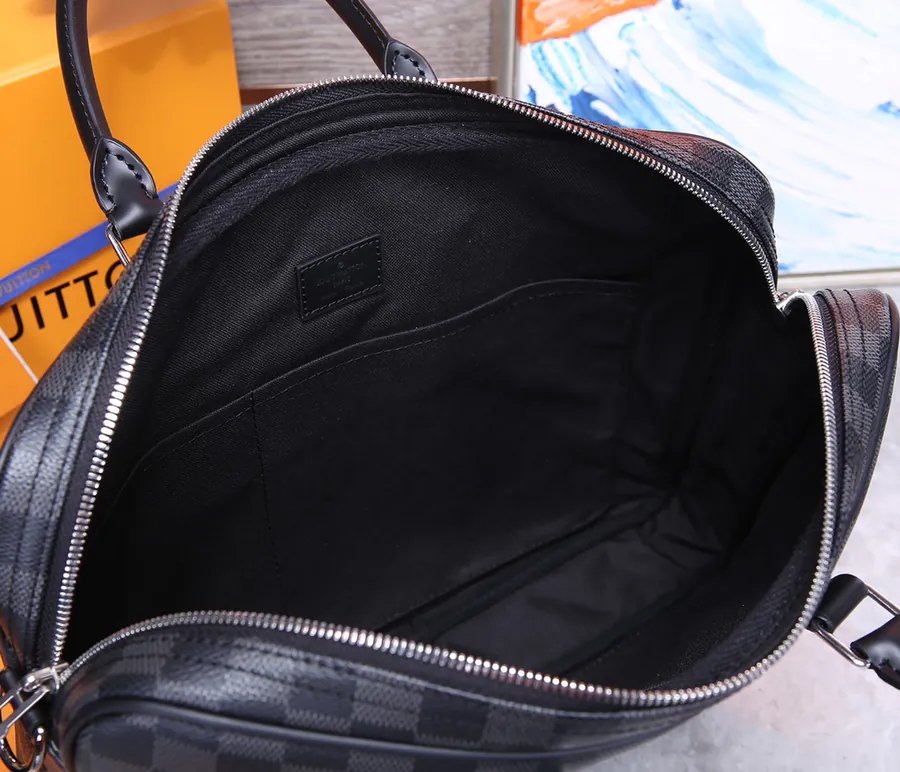 M41478 Damier Graphite Porte Documents Voyage