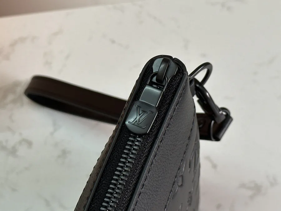 Top Original M81570 Black Pochette To Go Handbag with Monogram Shadow Texture