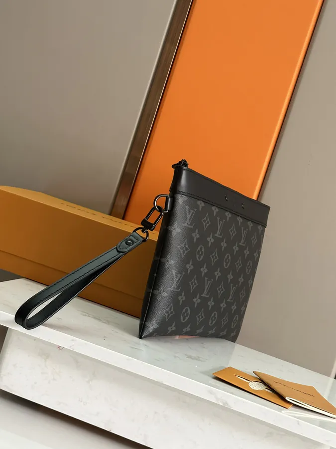 Pochette To Go Handbag in Monogram Shadow