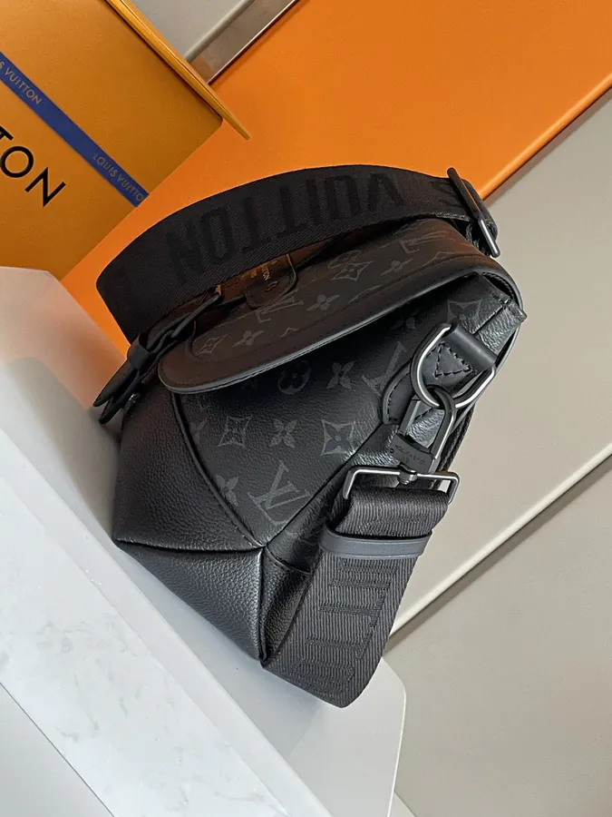 Monogram Eclipse Bucket Bag with Magnetic Closure