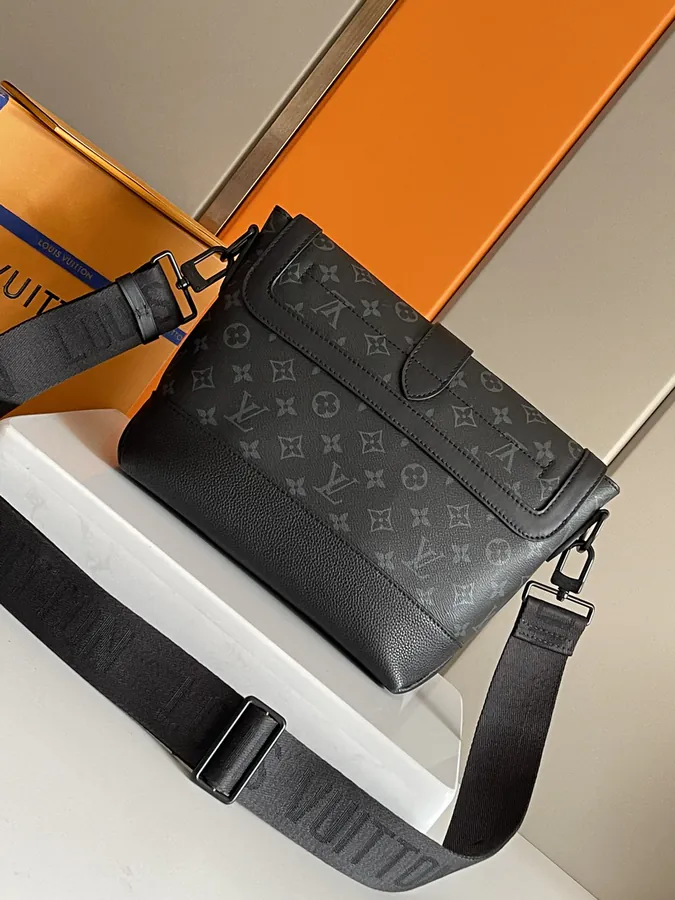 Monogram Eclipse Bucket Bag with Magnetic Closure