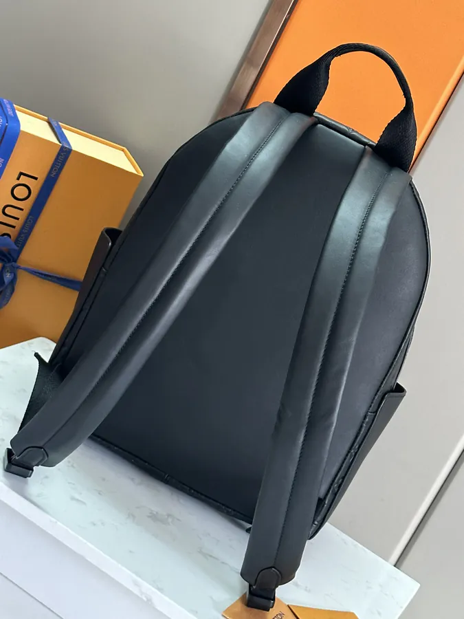 Discovery Backpack with Monogram Grained Calfskin