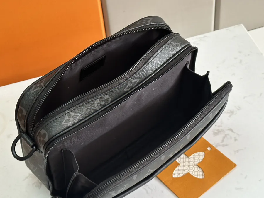 Alpha Mail Bag in Monogram Eclipse Canvas