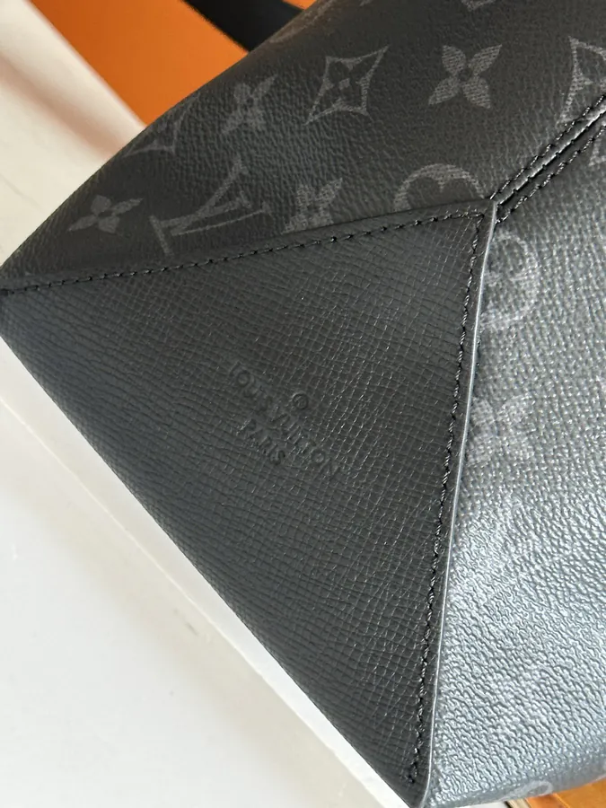 Weekend Tote Handbag in Monogram Canvas and Taïga Leather