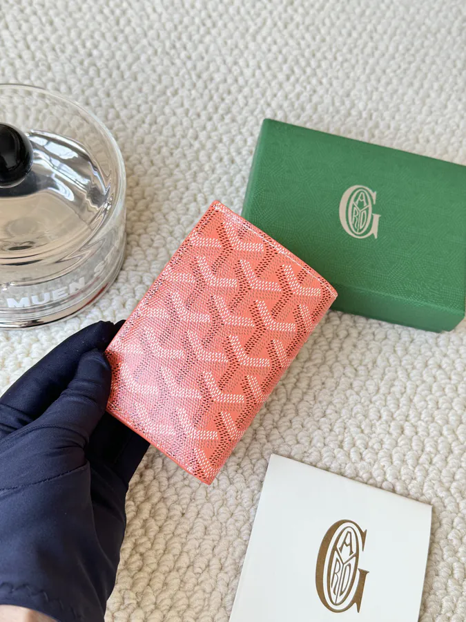 Goyard Goyardine Canvas & Vauzelles Calfskin Wallet