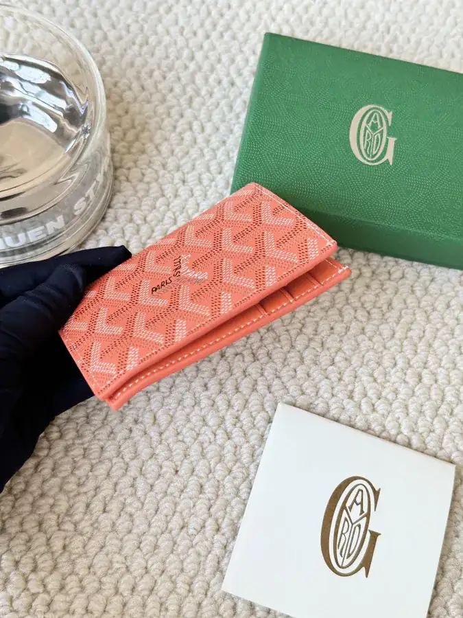 Goyard Goyardine Canvas & Vauzelles Calfskin Wallet