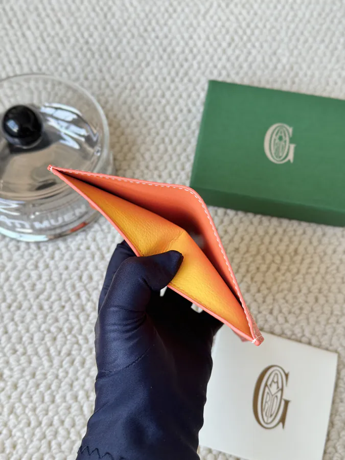 Goyard Goyardine Canvas & Vauzelles Calfskin Wallet