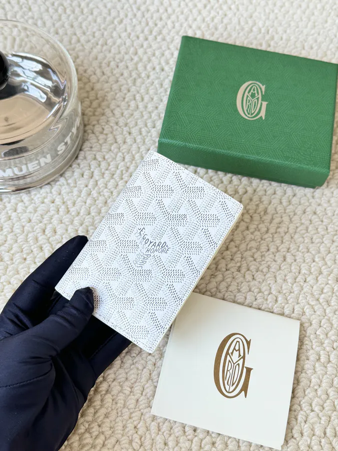 Goyard Goyardine Canvas & Vauzelles Calfskin Wallet
