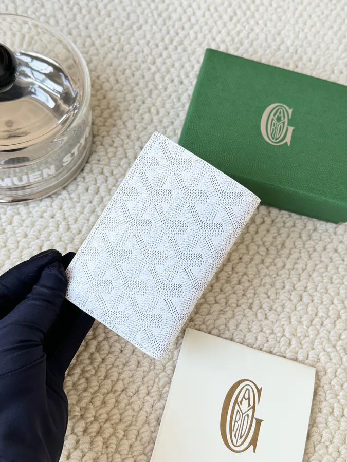 Goyard Goyardine Canvas & Vauzelles Calfskin Wallet