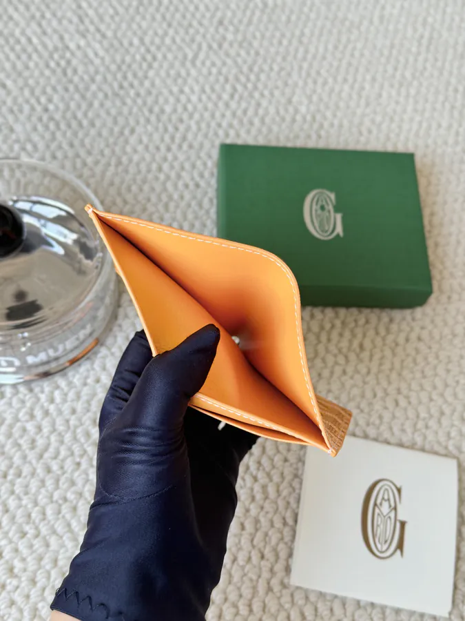 Goyard Goyardine Canvas & Vauzelles Calfskin Wallet