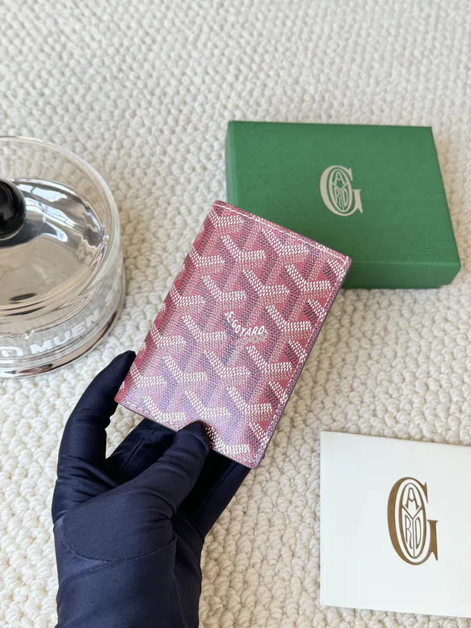 Goyard Goyardine Canvas & Vauzelles Calfskin Wallet