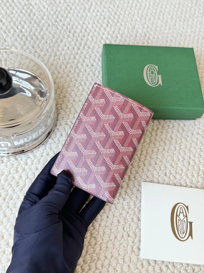 Goyard Goyardine Canvas & Vauzelles Calfskin Wallet