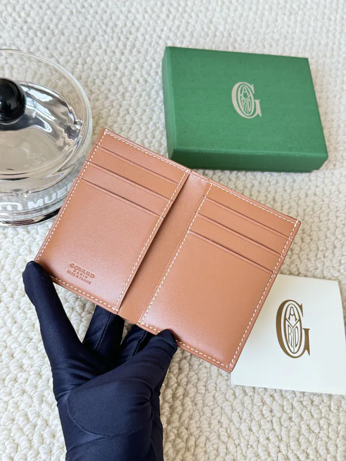 Goyard Goyardine Canvas & Vauzelles Calfskin Tote