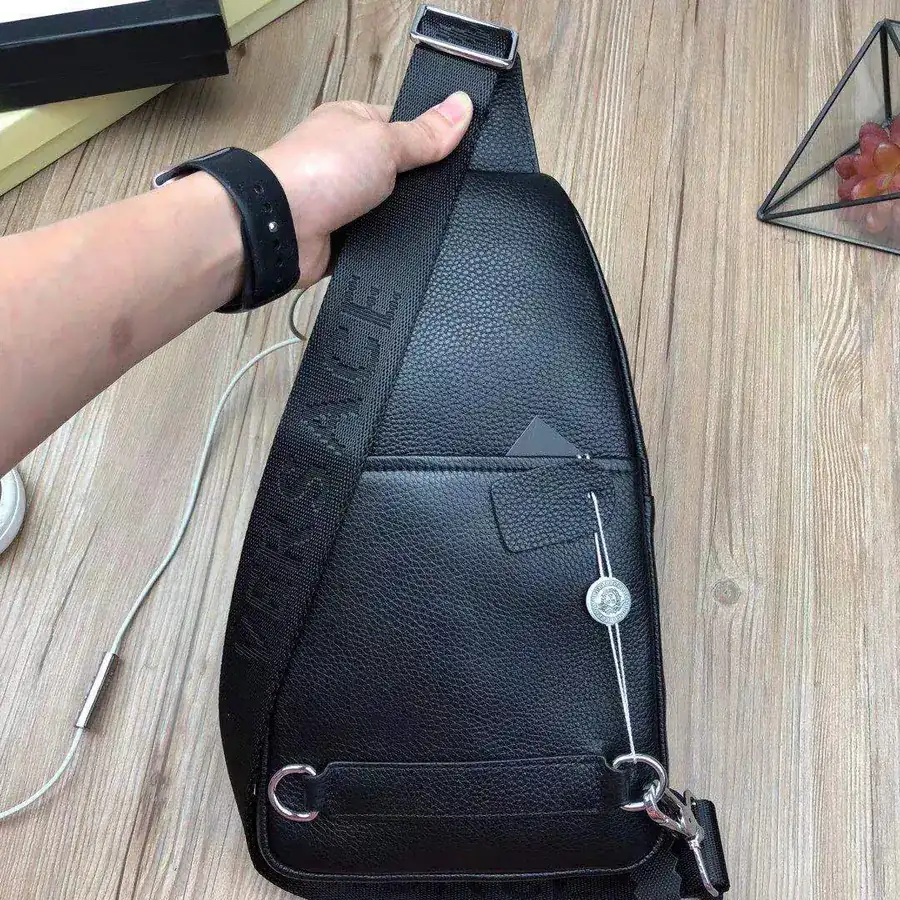 Versace Trendy Bucket Bag in Premium Leather