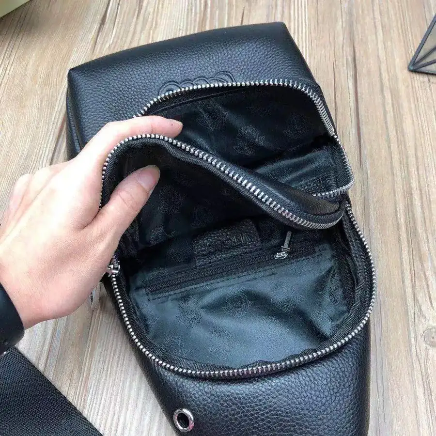 Versace Trendy Bucket Bag in Premium Leather
