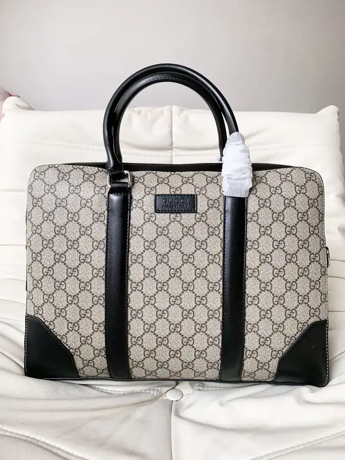 Gucci Men's Briefcase 474135, Premium Quality, Meticulous Craftsmanship